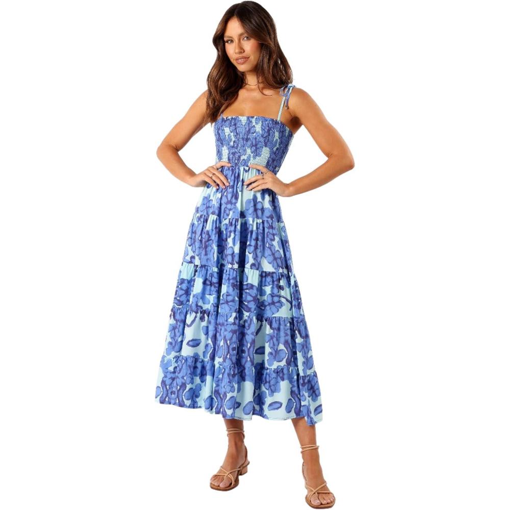imagePetal ampamp Pup Womens Amarie Midi DressBlue