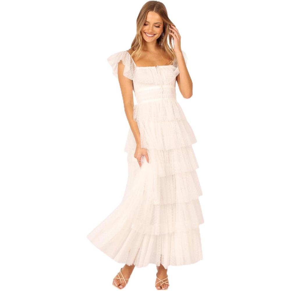 imagePetal ampamp Pup Womens Belle Maxi DressOffwhite