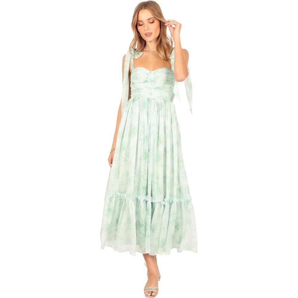 imagePetal ampamp Pup Womens Floret Midi DressSage