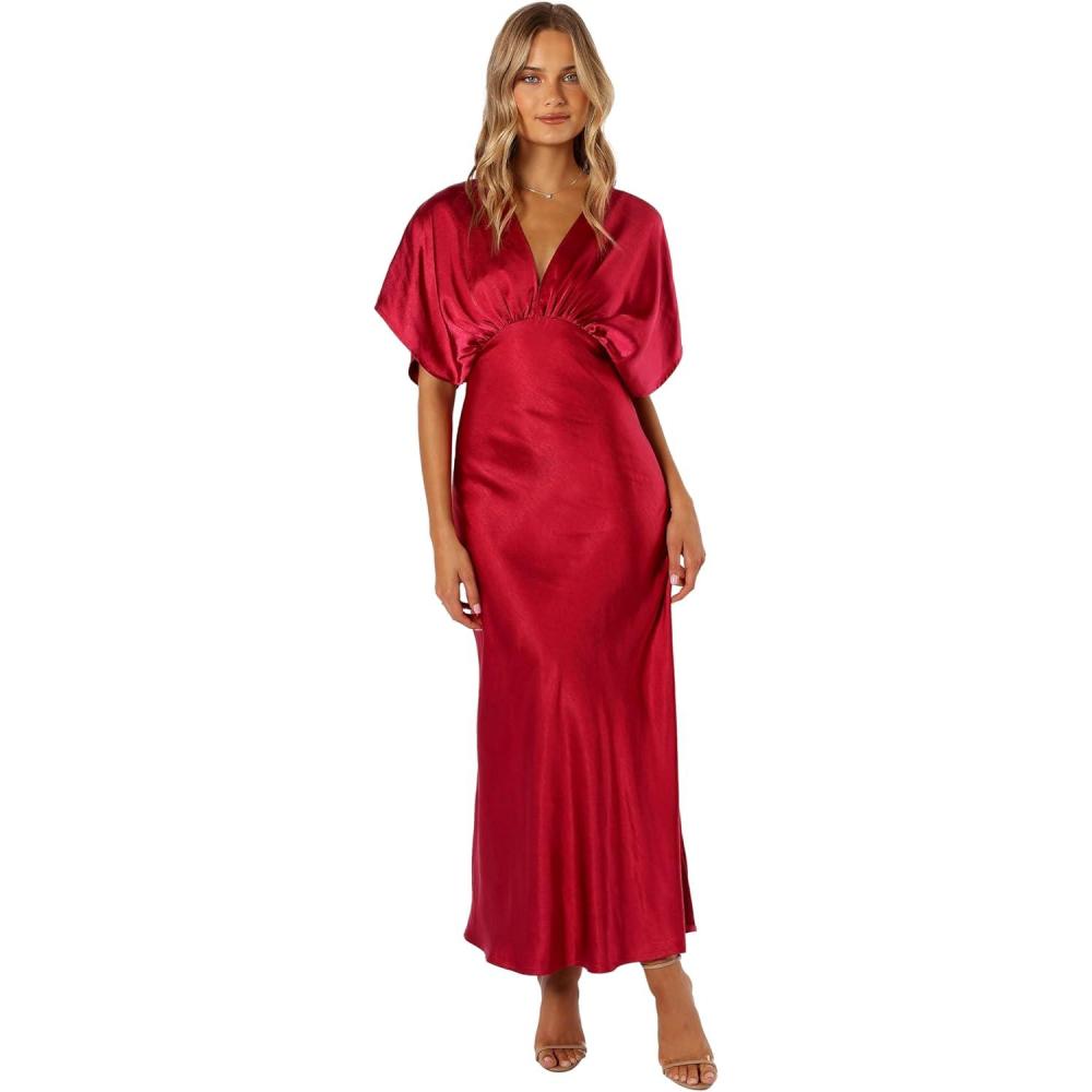 imagePetal ampamp Pup Womens Ricki Maxi DressRuby Wine