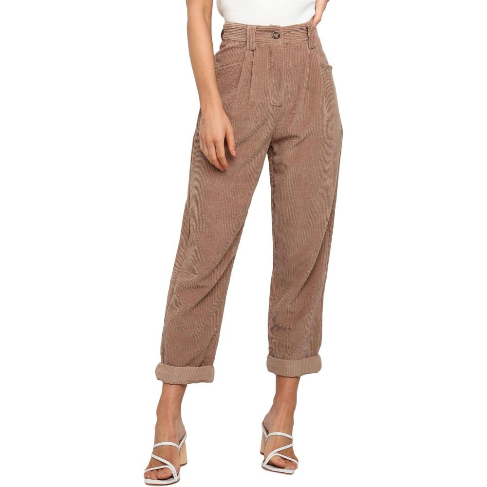 imagePetal ampamp Pup Womens Talaren Cord PantBrown