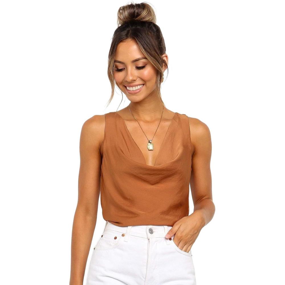 imagePetal ampamp Pup Womens Vinita TopRust