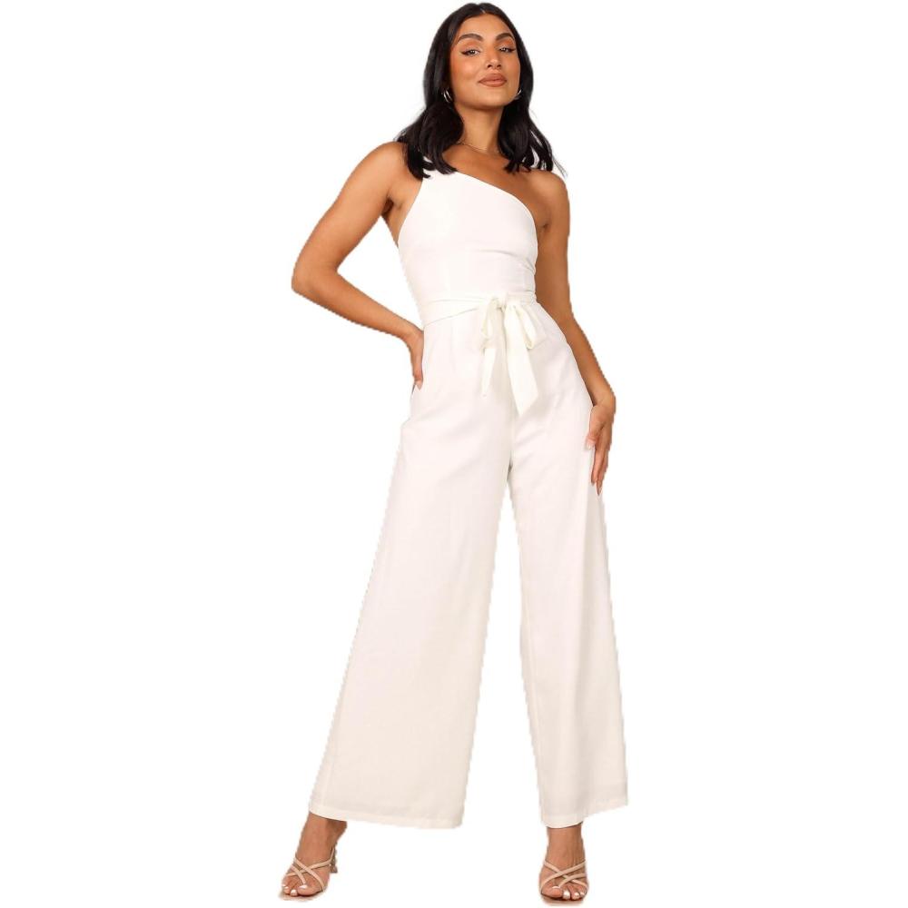 imagePetal ampamp Pup womens Leyton JumpsuitWhite