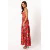 Petal & Pup Women’s Achanti Pleated Maxi Dress(Pink Azalea)