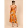 Petal & Pup Women’s Alejandra Cowl Neck Midi Dress(Tan)