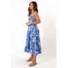 Petal & Pup Women’s Amarie Midi Dress(Blue)