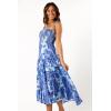 Petal & Pup Women’s Amarie Midi Dress(Blue)
