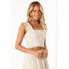 Petal & Pup Women’s Amberlyn Sleeveless Top(Blue Floral)