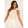 Petal & Pup Women’s Ari Ribbed Tank Top(Beige)
