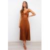 Petal & Pup Womens Ariel Dress(Rust)