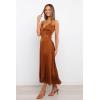 Petal & Pup Womens Ariel Dress(Rust)