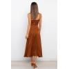 Petal & Pup Womens Ariel Dress(Rust)