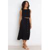 Petal & Pup Women’s Ava Skirt(Black)