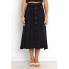 Petal & Pup Women’s Ava Skirt(Black)