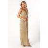 Petal & Pup Womens Beyz Midi Dress(Gold)