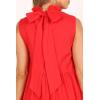 Petal & Pup Women’s Bradshaw Tiered Mini Dress(Red/Pink)