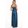 Petal & Pup Women’s Cammy Maxi Slip Dress(Blue/Black)