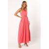 Petal & Pup Women’s Carton Halterneck Maxi Dress(Watermelon)