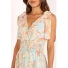 Petal & Pup Women’s Christabel Tiered Maxi Dress(Blue Floral)