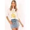 Petal & Pup Women’s Citrus Tee(White)