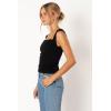 Petal & Pup Womens Clara Top(Black)