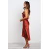 Petal & Pup Womens Cyprus Dress(Rust)