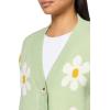 Petal & Pup Women’s Daisy Cardigan(Green)