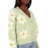 Petal & Pup Women’s Daisy Cardigan(Green)