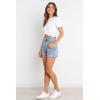 Petal & Pup Women’s Daisy Shorts(Light Blue Wash)