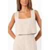 Petal & Pup Women’s Devlin Top(Beige)