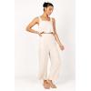 Petal & Pup Women’s Eleanor Cropped Top(Beige)