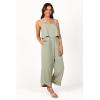 Petal & Pup Women’s Eleanor Cropped Top(Green)