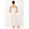 Petal & Pup Women’s Eleanor High Waisted Pants(Beige)