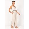 Petal & Pup Women’s Eleanor High Waisted Pants(Beige)