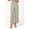 Petal & Pup Women’s Eleanor High Waisted Pants(Green)