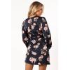 Petal & Pup Women’s Emillia Dress(Dark Floral)