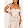Petal & Pup Women’s Floret Midi Dress(Lavender)