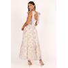 Petal & Pup Women’s Floret Midi Dress(Lavender)