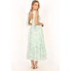 Petal & Pup Women’s Floret Midi Dress(Sage)
