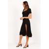 Petal & Pup Womens Franklin Dress(Ebony)