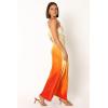 Petal & Pup Women’s Glow One Shoulder Midi Dress(Sunset)
