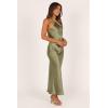Petal & Pup Womens Grasie Dress(Olive)