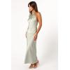 Petal & Pup Women’s Hadley Halterneck Maxi Dress(Sage)