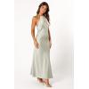 Petal & Pup Women’s Hadley Halterneck Maxi Dress(Sage)