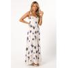 Petal & Pup Women’s Hazel Maxi Dress(Navy Floral)