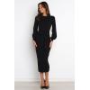 Petal & Pup Women’s Helena Dress(Wine)
