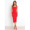Petal & Pup Womens Hyatt Dress(Red)