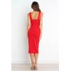 Petal & Pup Womens Hyatt Dress(Red)