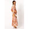 Petal & Pup Womens Laquin Long Sleeve Maxi Dress(Pink)