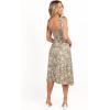 Petal & Pup Women’s Laurel Dress(Olive Floral)